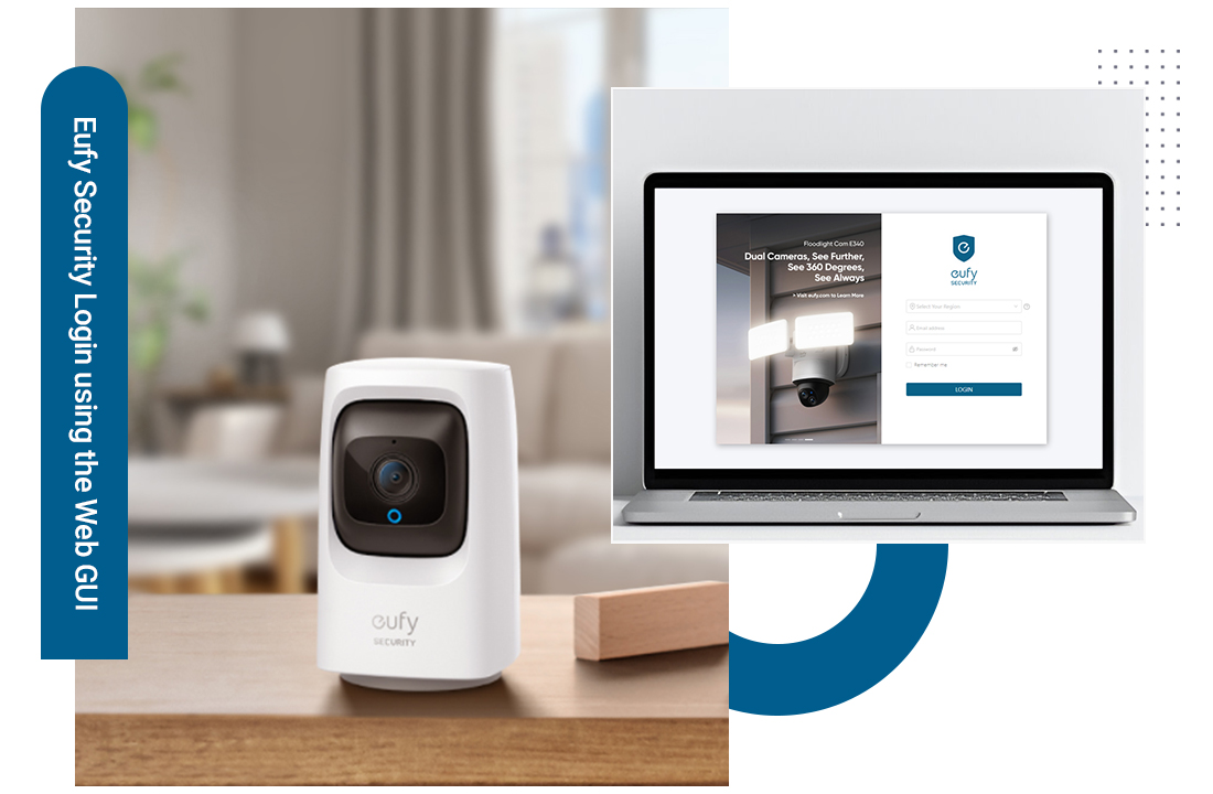 Eufy Security Login using the Web GUI