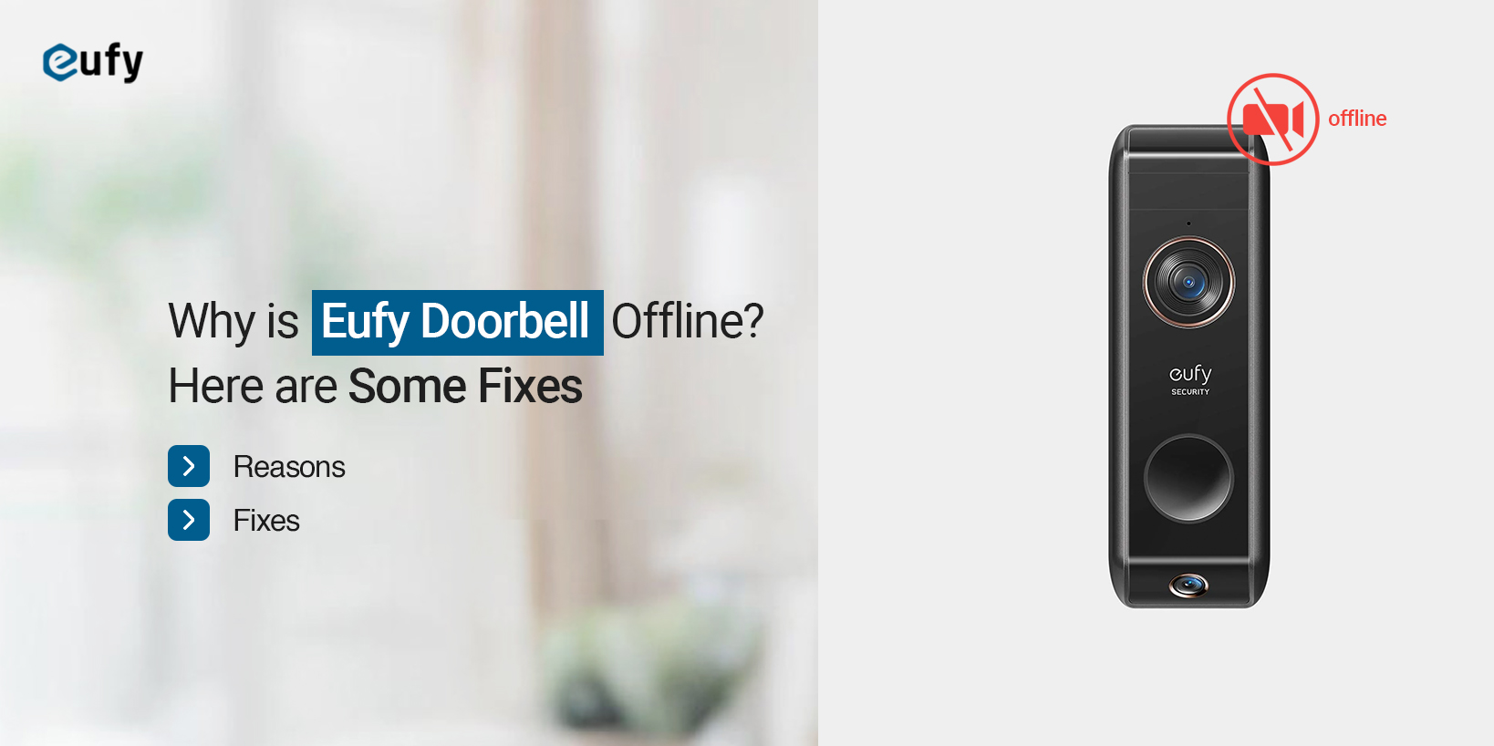 Why is Eufy Doorbell Offline